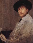 James Mcneill Whistler Arrangement in Gray oil
